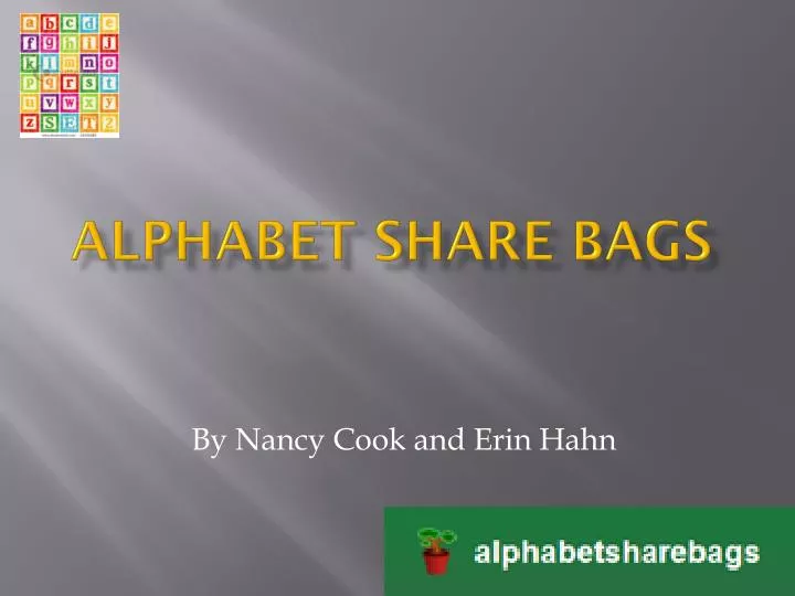 alphabet share bags