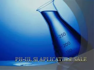 ph ul si aplicatiile sale
