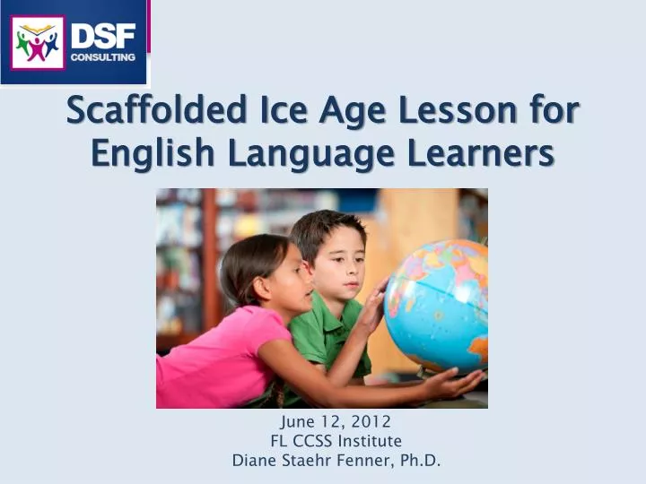 scaffolded ice age lesson for english language learners
