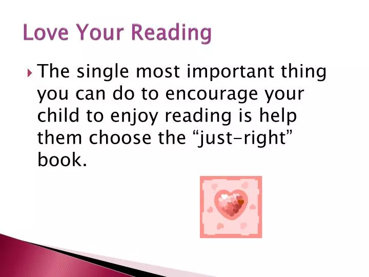 love your reading