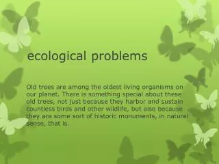 ecological problems