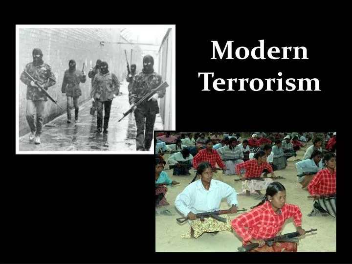 modern terrorism