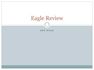 eagle review