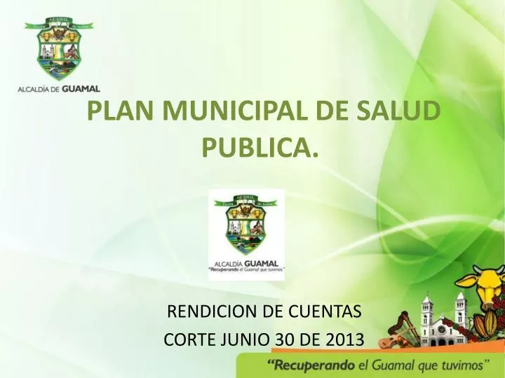 plan municipal de salud publica