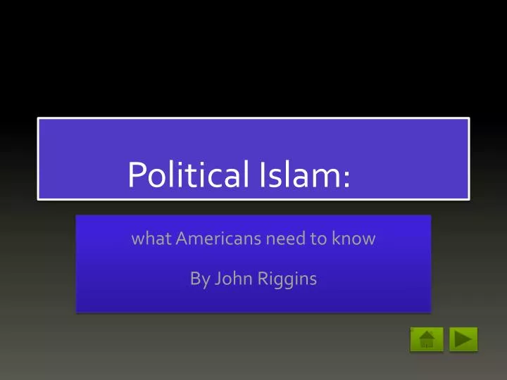 political islam