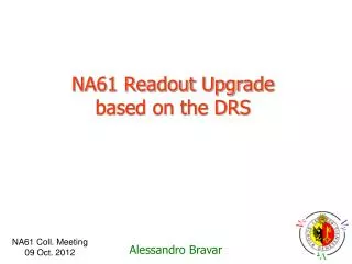 NA61 Readout Upgrade based on the DRS