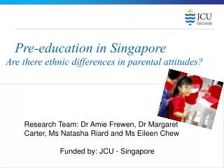 Pre-education in Singapore