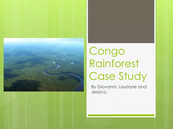 congo rainforest case study