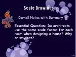 Scale Drawings - slide 1