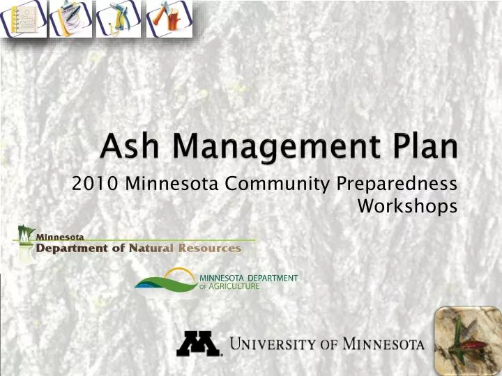 ash management plan