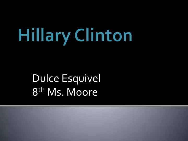 dulce esquivel 8 th ms moore
