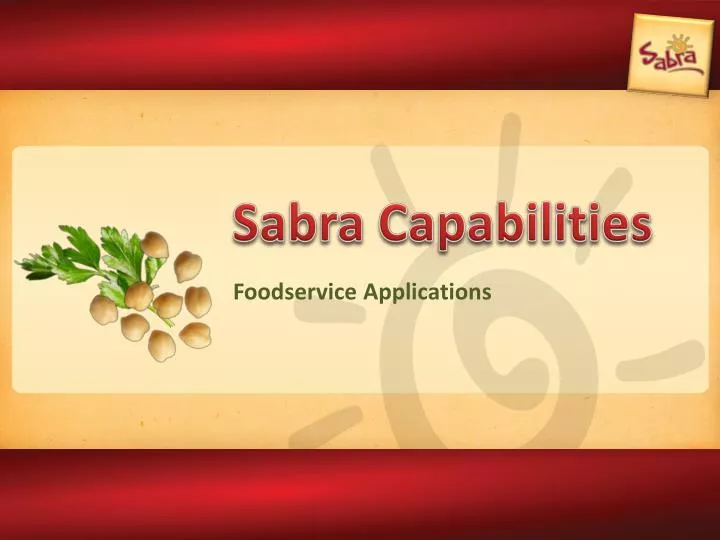 sabra capabilities