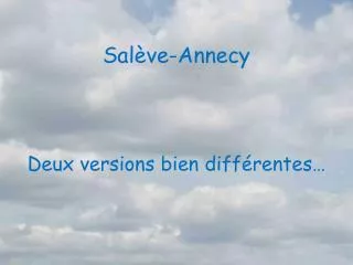 sal ve annecy