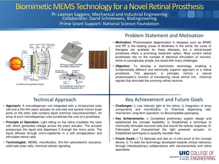 biomimetic mems technology for a novel retinal prosthesis