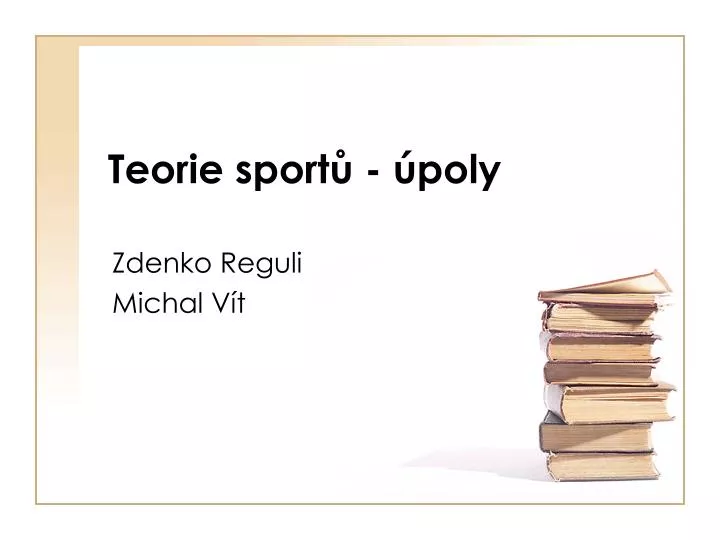 teorie sport poly
