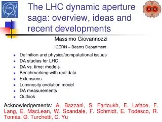 The LHC dynamic aperture saga: overview, ideas and recent developments