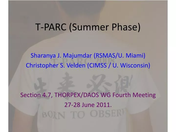 t parc summer phase