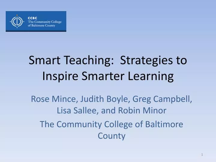 smart teaching strategies to inspire smarter learning