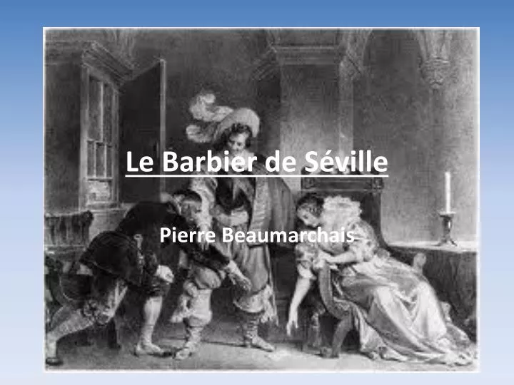 le barbier de s ville