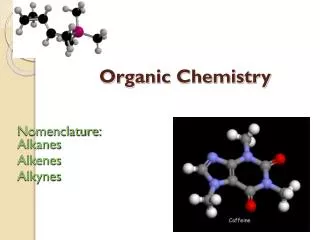 Organic Chemistry