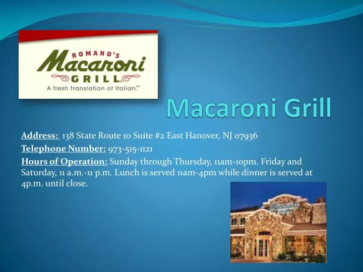 macaroni grill