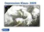 Depression Klaus- 2009 - slide 1