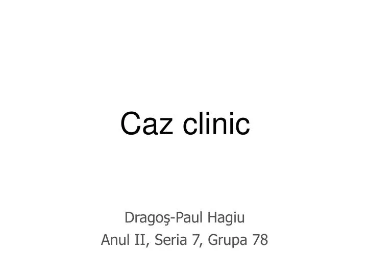 caz clinic