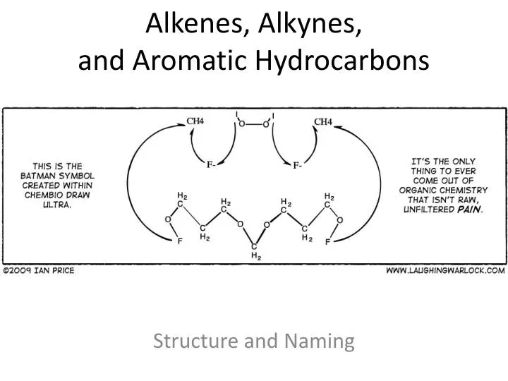 alkenes alkynes and aromatic hydrocarbons