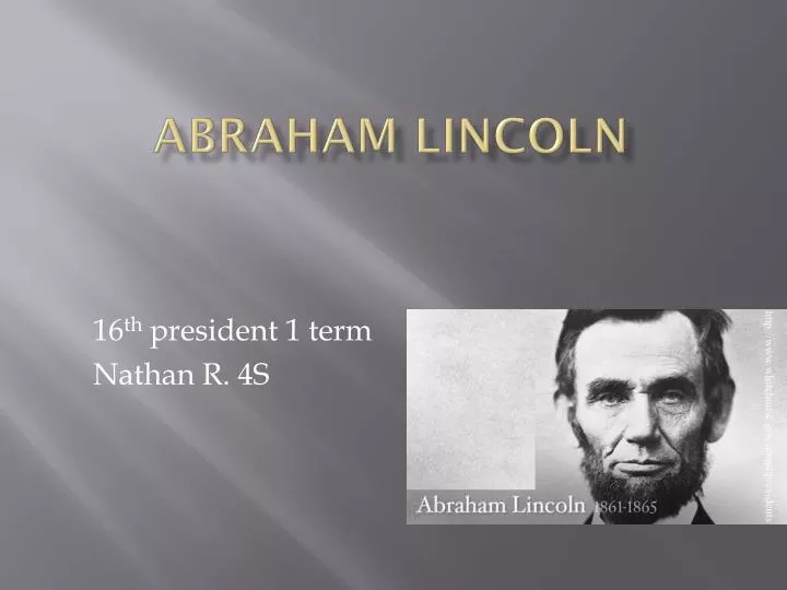 abraham lincoln