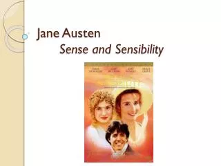 Jane Austen Sense and Sensibility