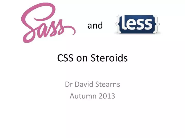 css on steroids