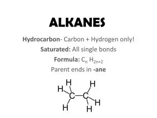 PPT - Alkanes PowerPoint Presentation, free download - ID:8728386