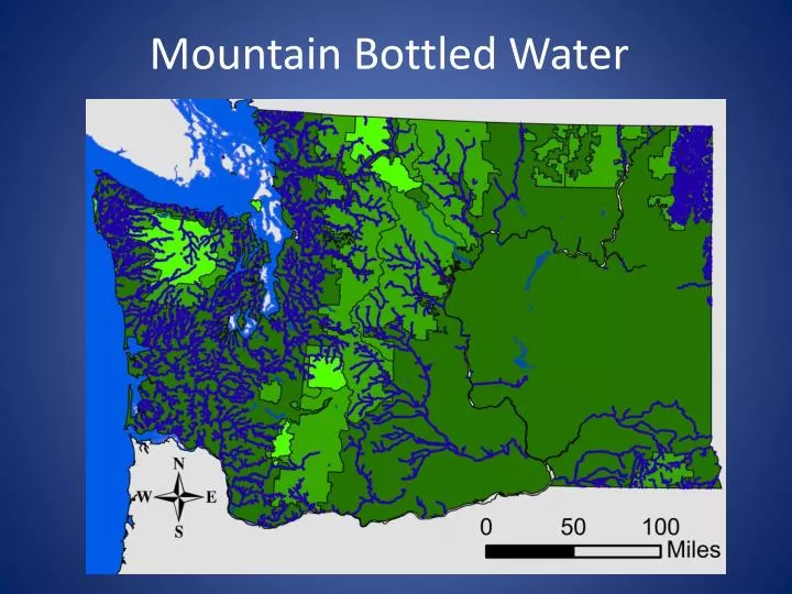 mountain bottled water