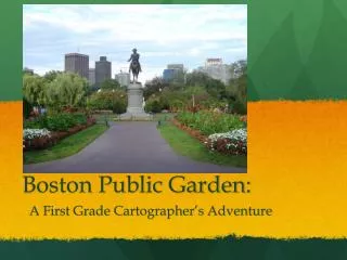 Boston Public Garden: