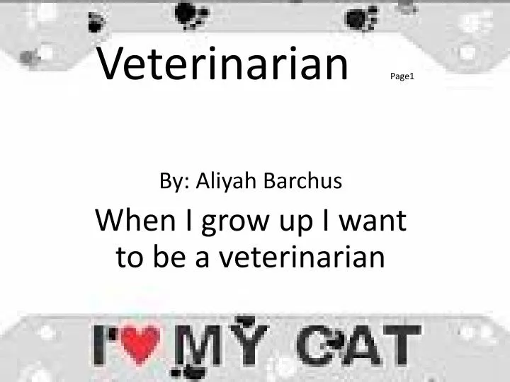 veterinarian page1