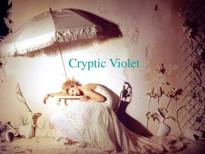 cryptic violet
