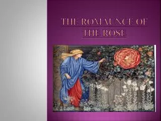 The Romaunce of the Rose
