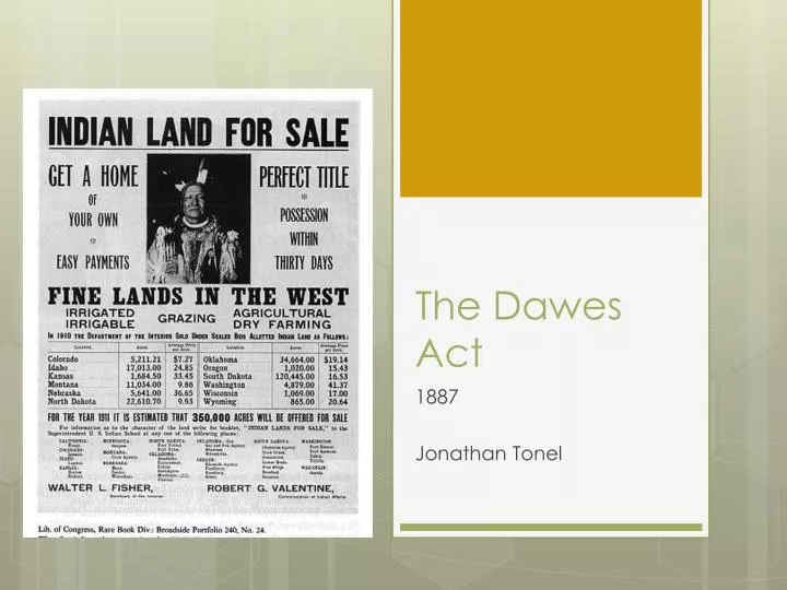 the dawes act