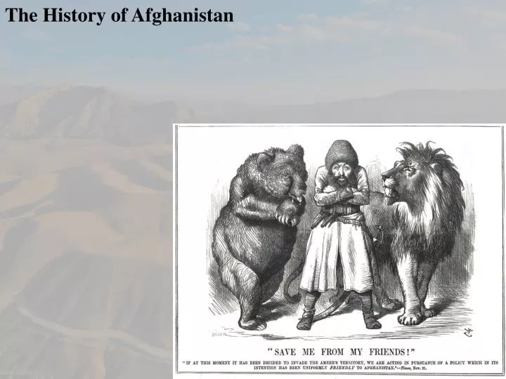 the history of afghanistan