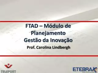 ftad m dulo de planejamento gest o da inova o