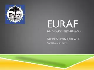 EURAF European Agroforestry Federation