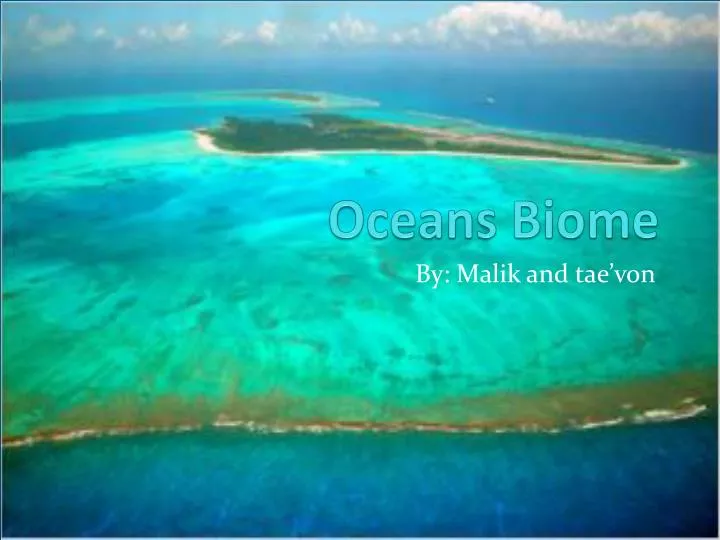 oceans biome