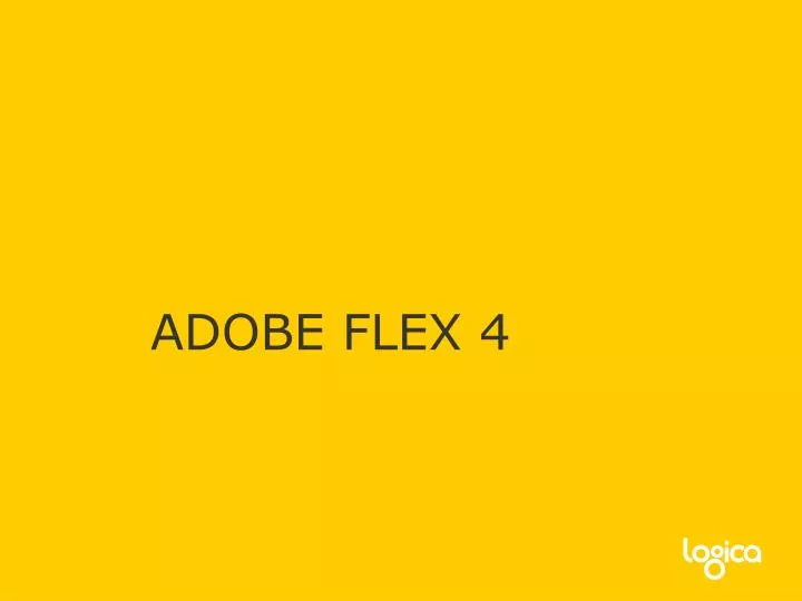 adobe flex 4