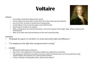 Voltaire