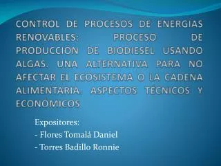 expositores flores tomal daniel torres badillo ronnie