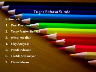 tugas bahasa sunda