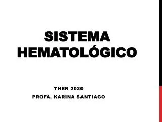 sistema hematol gico