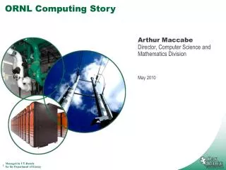 ORNL Computing Story