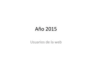 a o 2015