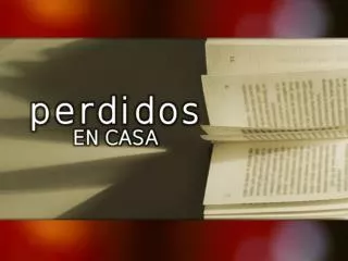 perdidos en casa